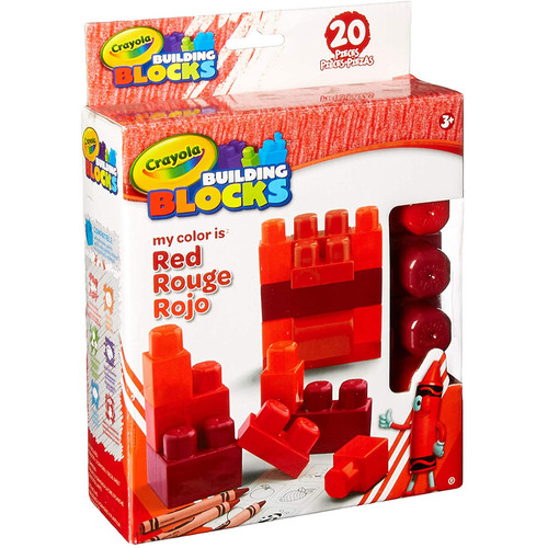 Mega Brands Crayola Kids at Work My Color is Red 20pc Set