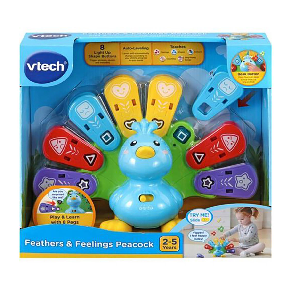 VTECH Feathers & Feelings Peacock