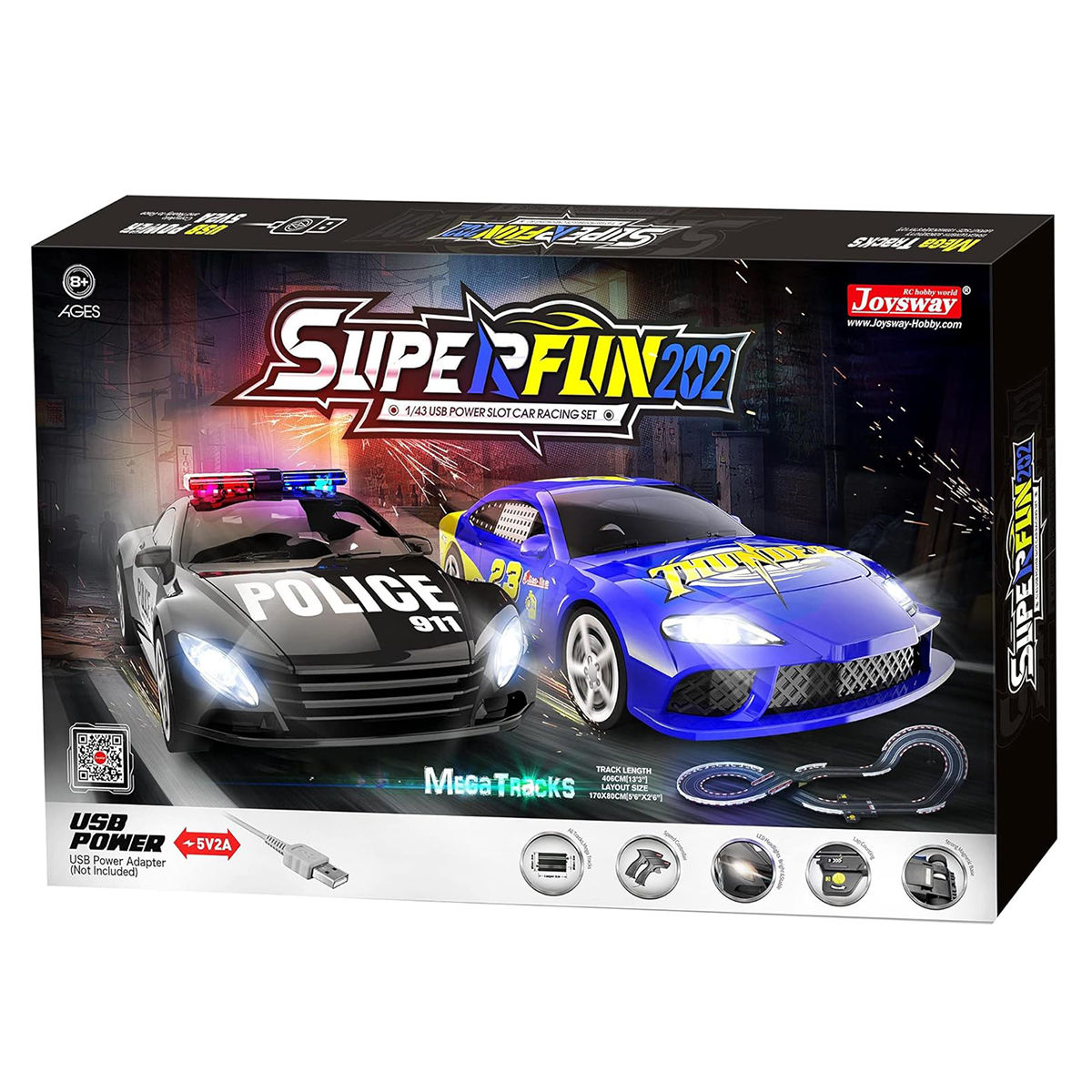 Joysway: SuperFun 202 Car Racing Set