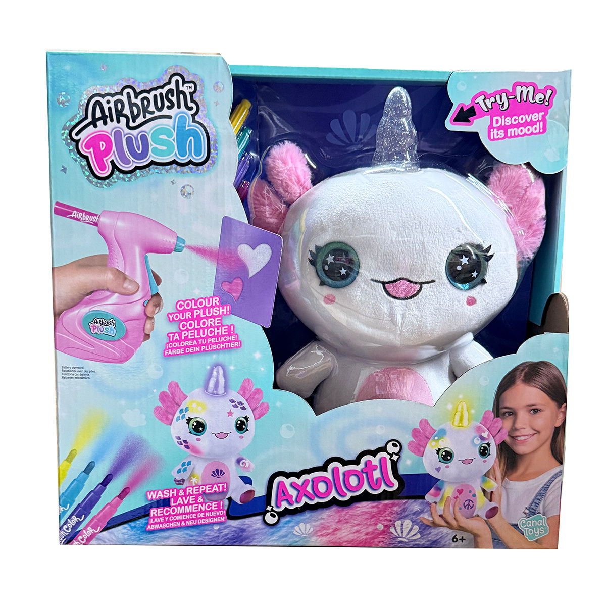 Airbrush Plush – Unicorn