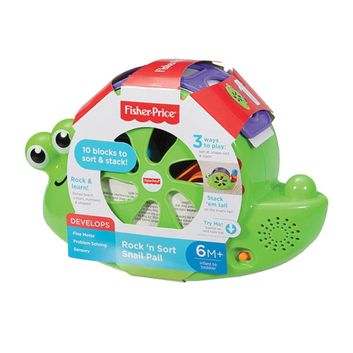 Fisher-Price Rock 'n Sort Snail Pail Mysite
