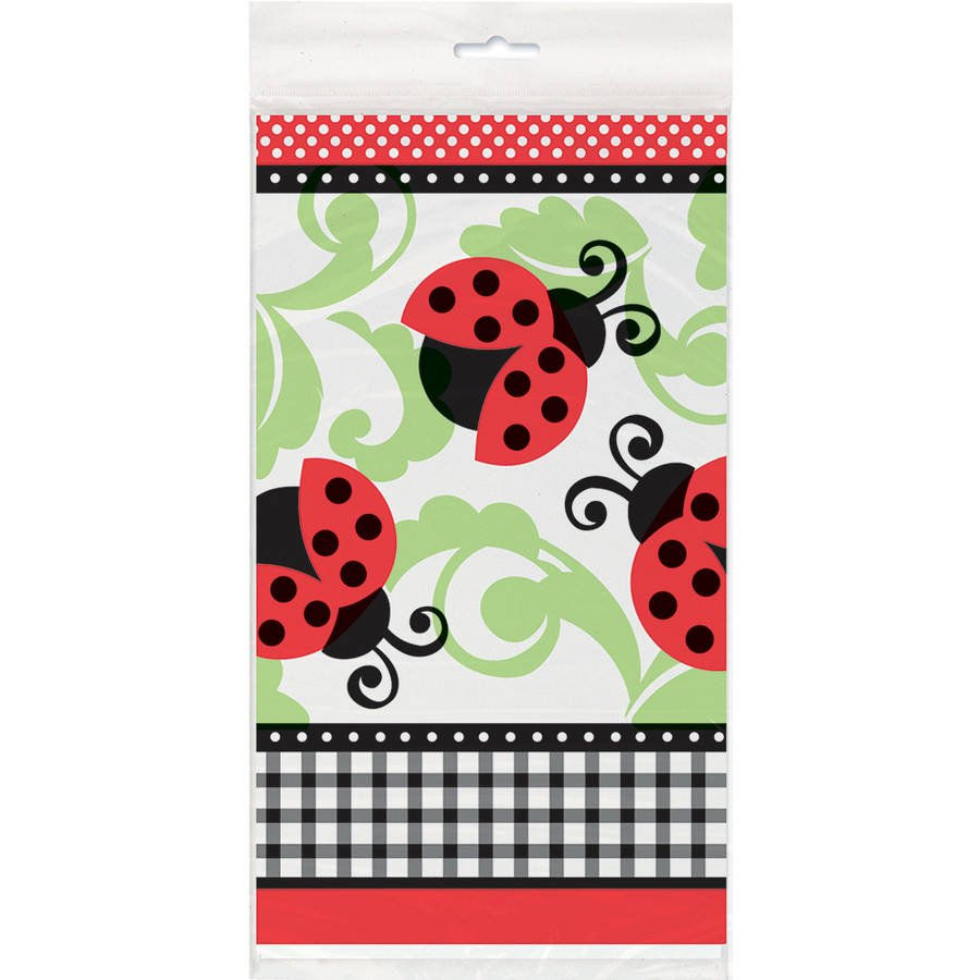 Lively Lady Bug Tablecover