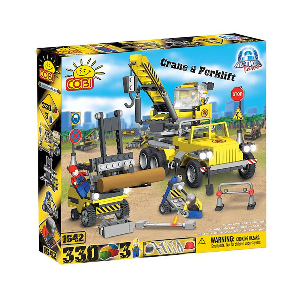 COBI Crane & Forklift - Action Town