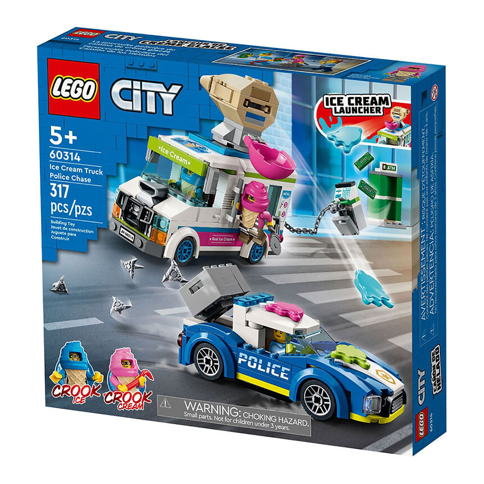 LEGO City Ice Cream Truck Police Chase