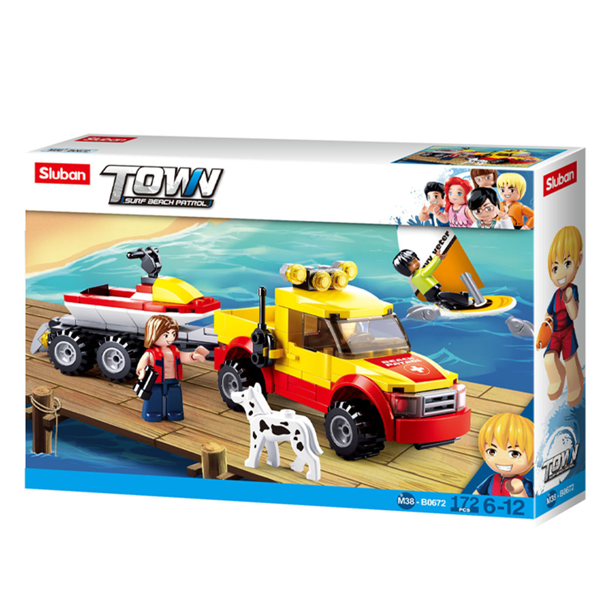 Sluban Beach Rescue - Rescue Jeep and Jet Ski