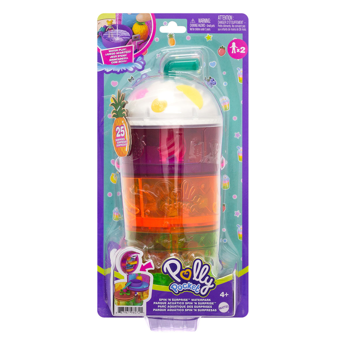 Polly Pocket Spin ‘n Surprise Compact Playset