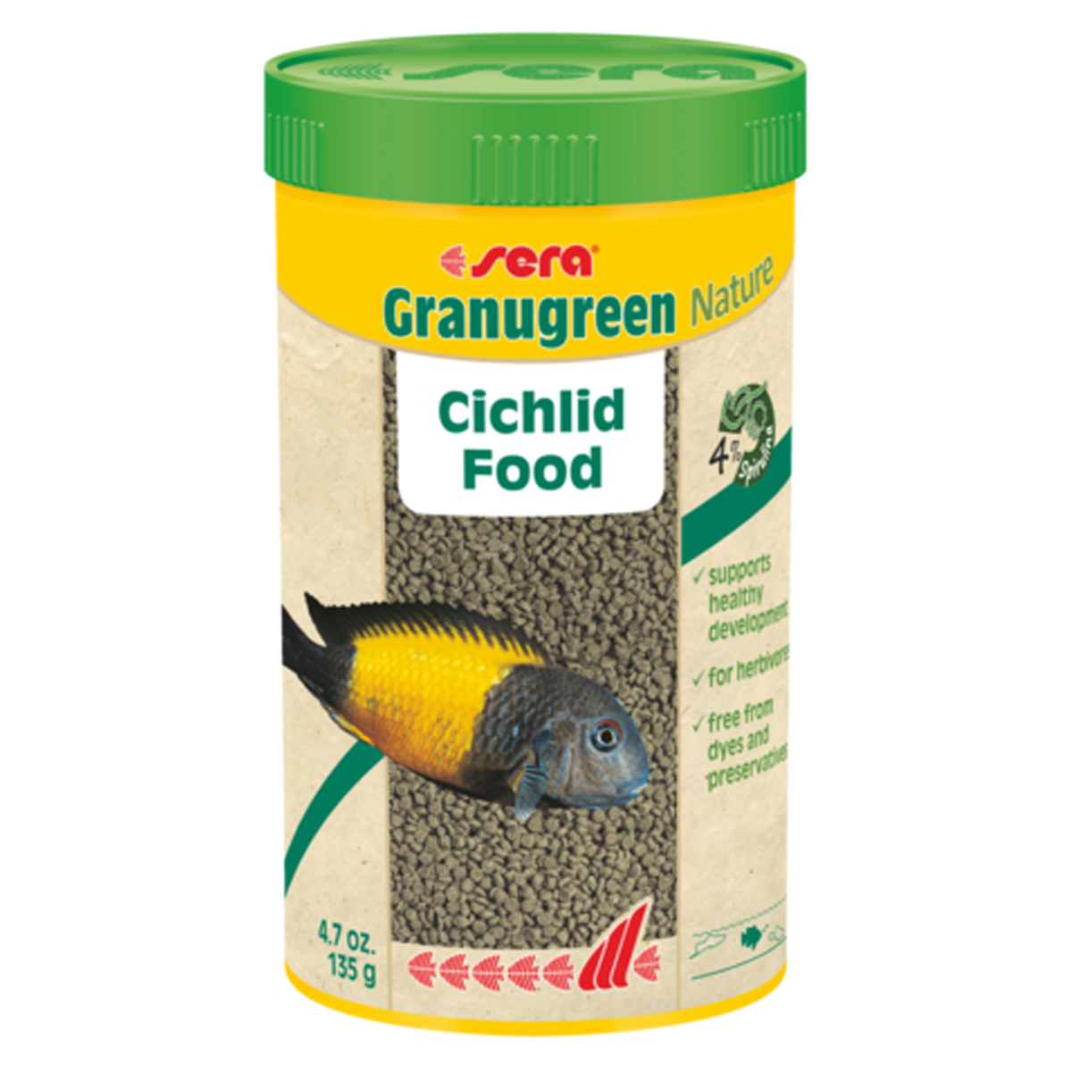 sera Granugreen Nature Cichlid Food