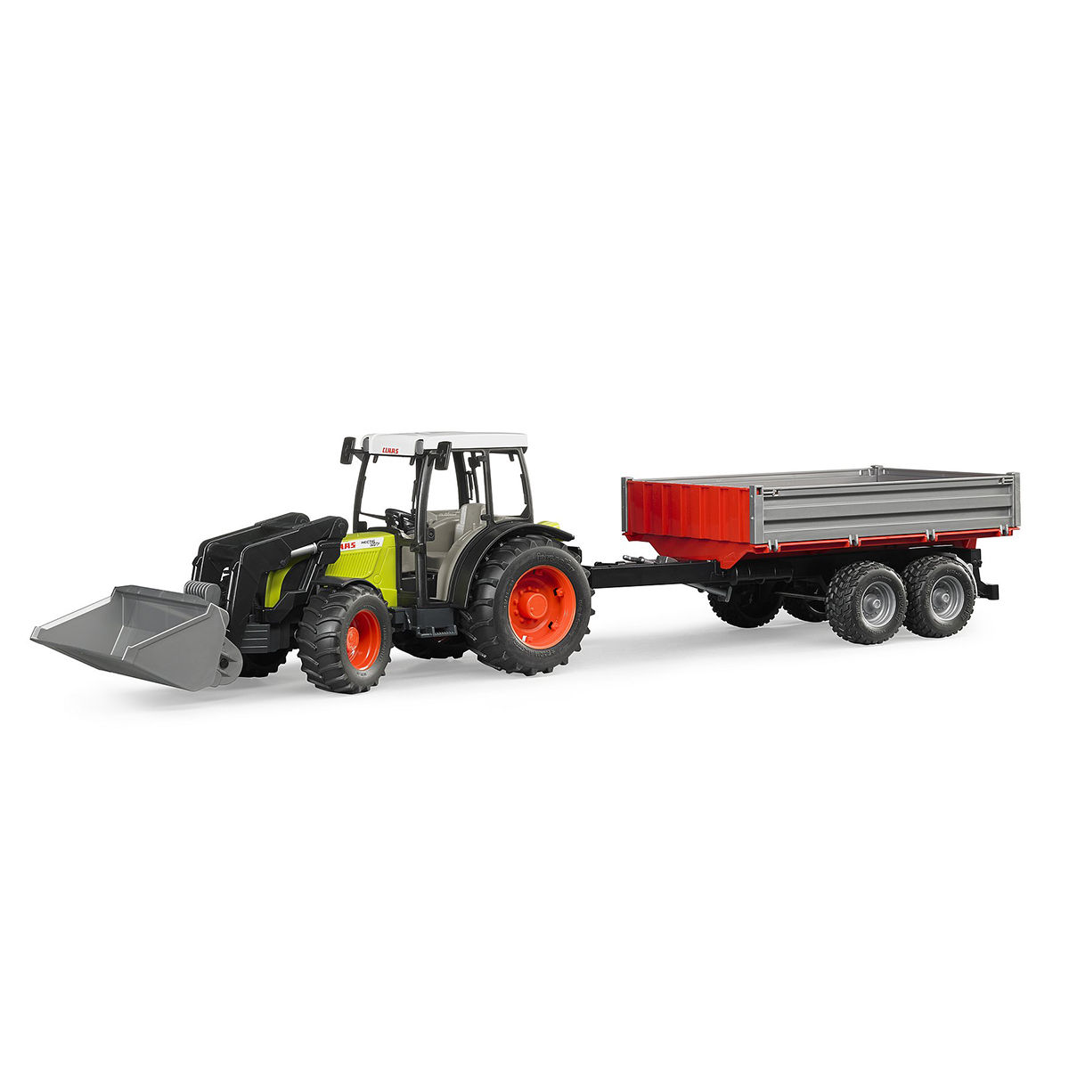 Bruder Claas Nectis 267 F with Tipping Trailer
