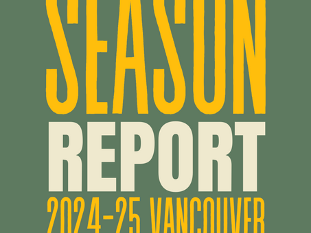 Vancouver Report: Have You Had A Chance To Read About The Impact We Had Last Year?