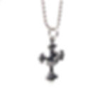 Thumbnail: The Crown and The Cross · 925 Silver Necklace