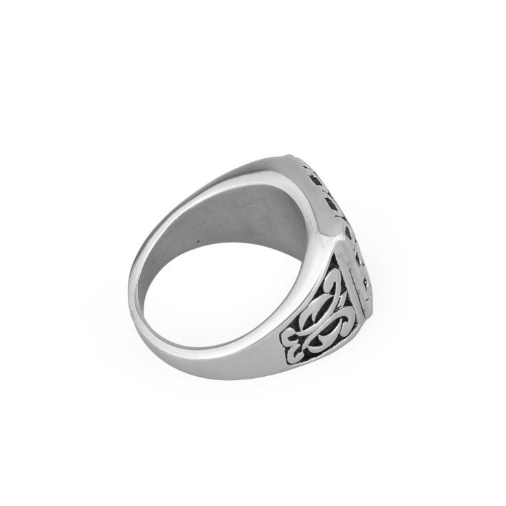 Thumbnail: Onyx · Stainless Steel Ring