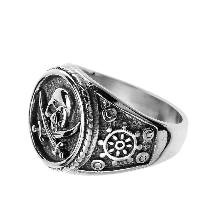 Thumbnail: Jolly Roger · Stainless Steel Ring