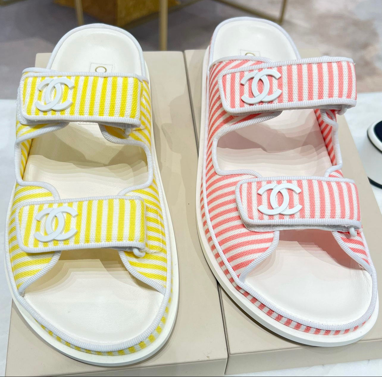 LV Lemonade Vibes Sandals