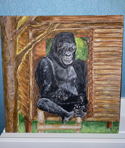 Der Gorilla auf der Kanzel