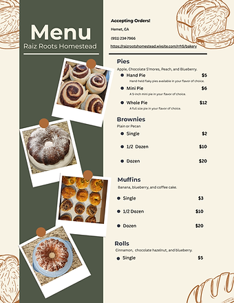 Menu - Page 2