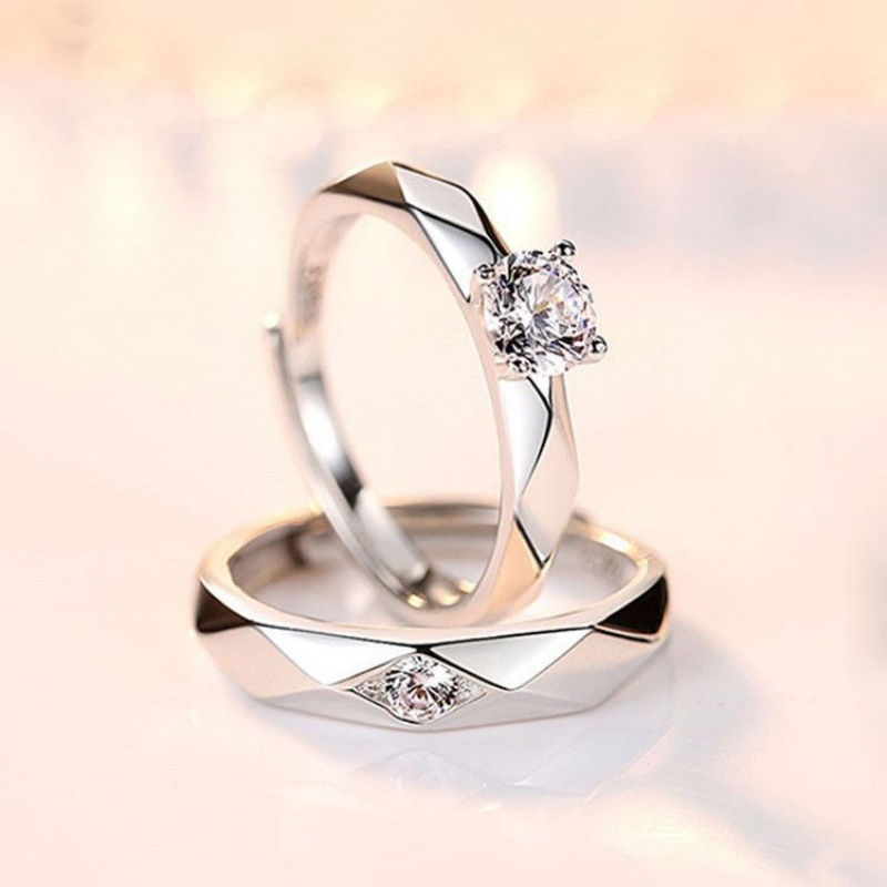 Thumbnail: The Prism Love Rings Adjustable 