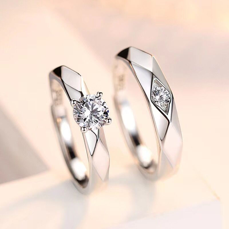Thumbnail: The Prism Love Rings Adjustable 
