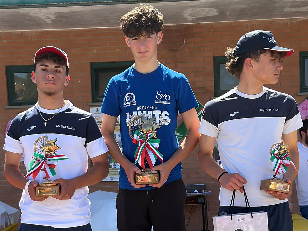 Ancora podio al Trofeo Raggio di Sole: Scappini secondo e Mori terzo