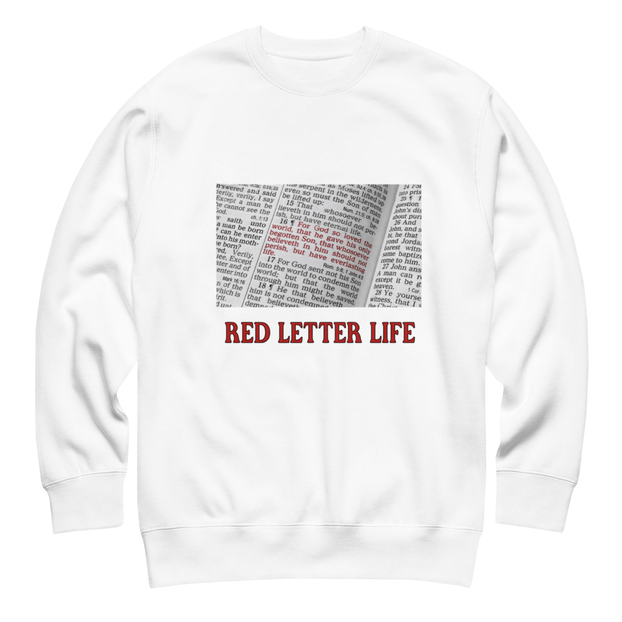 Red Letter Life Unisex Premium Sweatshirt