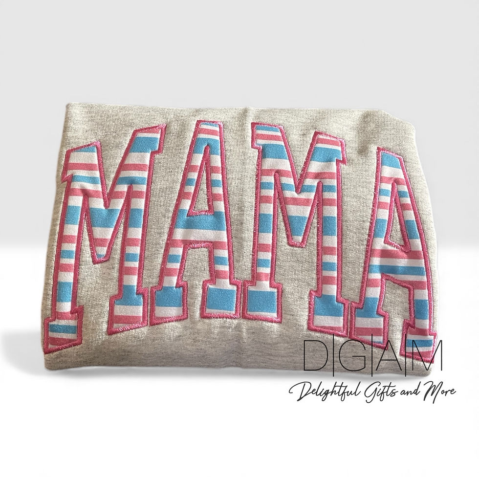 Thumbnail: Hospital Blanket Inspired MAMA Sweatshirt