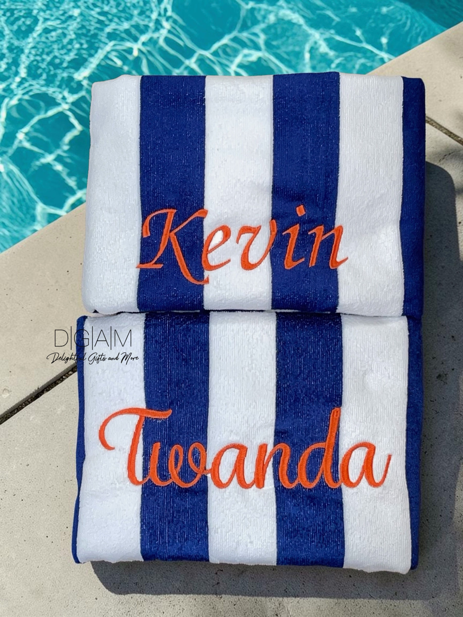 Jumbo Cabana Stripe Beach Towel