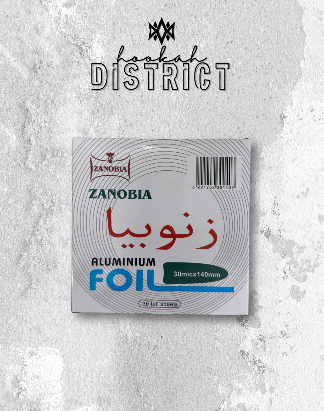 ZANOBIA Pre-cut pre-poked foil sheets- 30 Sheets