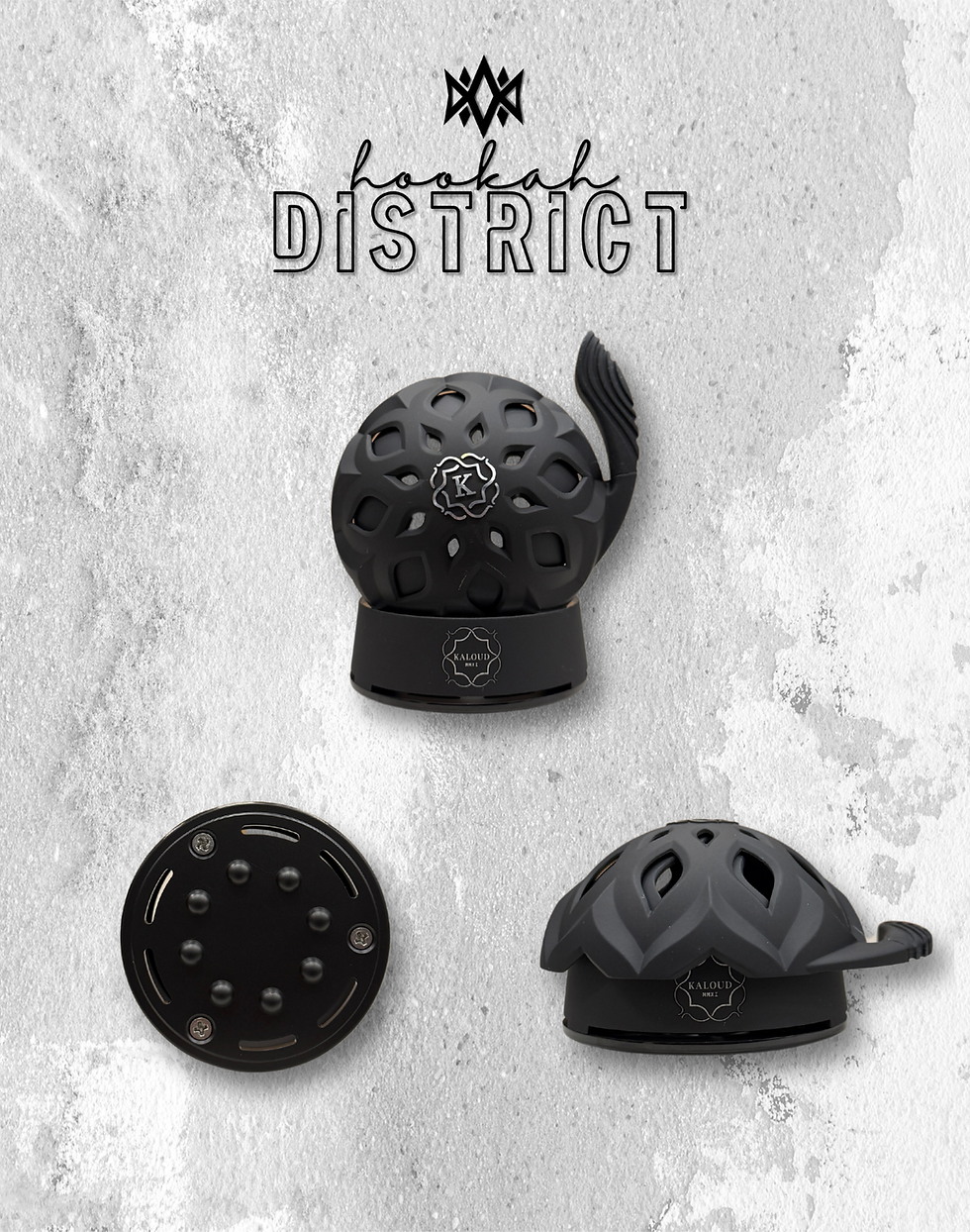 Kaloud Lotus I+3 - Stainless Steel Heat Management Device - Black