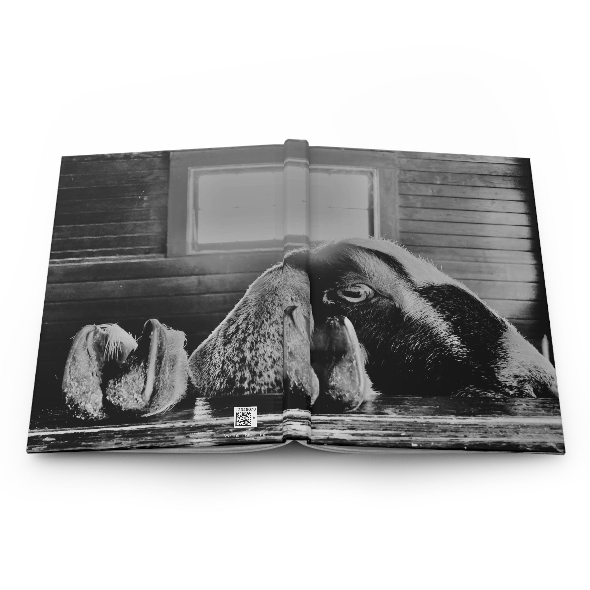 The G.O.A.T hardcover journal, photo by J. Hilton