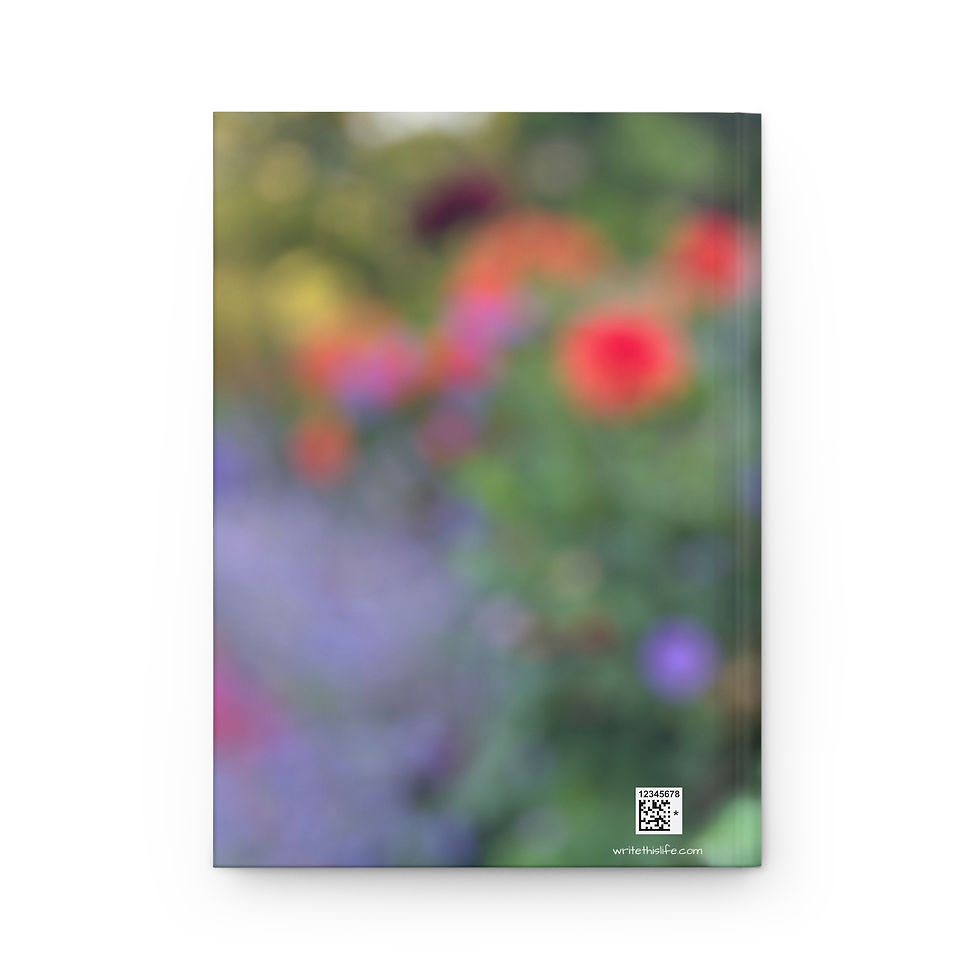 Thumbnail: The Marvelous Dahlia hardcover journal, photo by J. Hilton