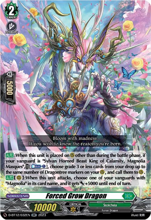 Forced Grow Dragon - D-BT12: Evenfall Onslaught (D-BT12)