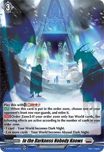 In the Darkness Nobody Knows (Holo) - D-BT01: Genesis of the Five Greats (D-BT01