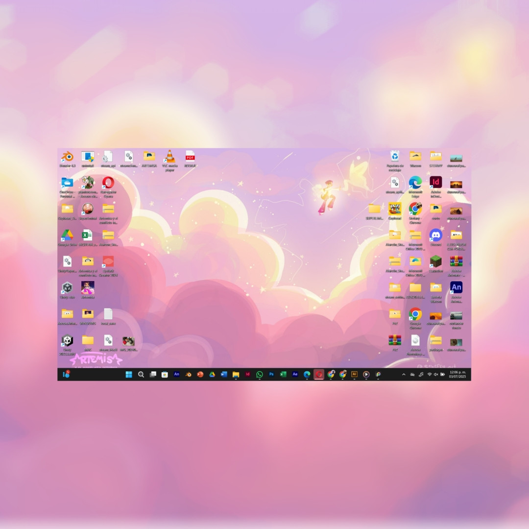 El múndo onírico de Artemisa (wallpaper computadora)