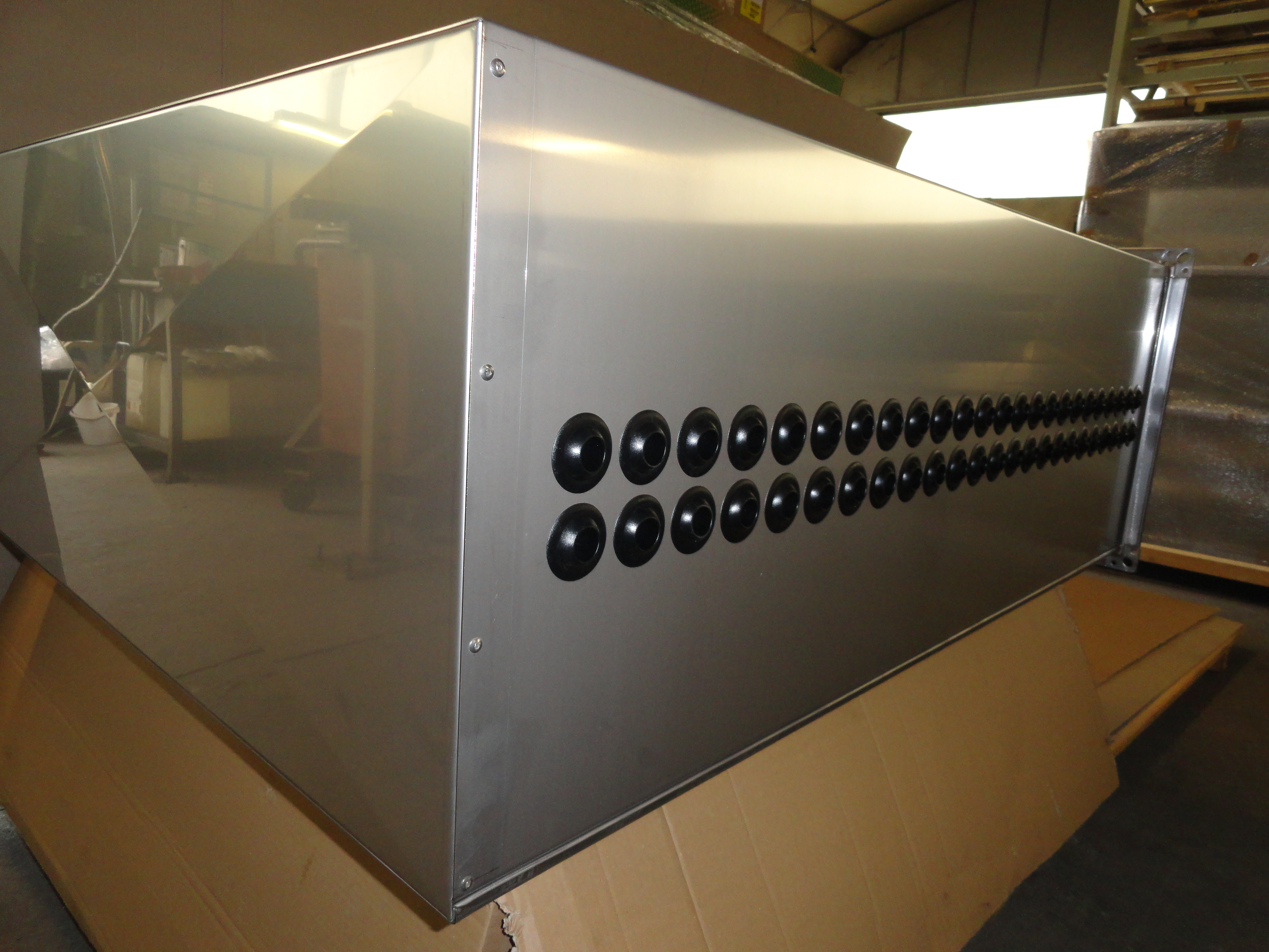 gaine inox avec diffuseurs ARVS - Marly