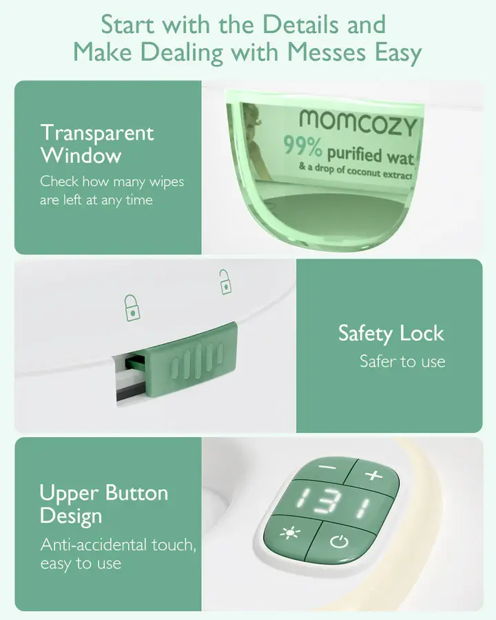 Thumbnail: Momcozy Large Capacity Baby Wipe Warmer