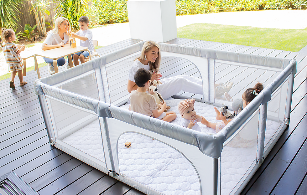 Thumbnail: Babyhood Baby Play Pen Large