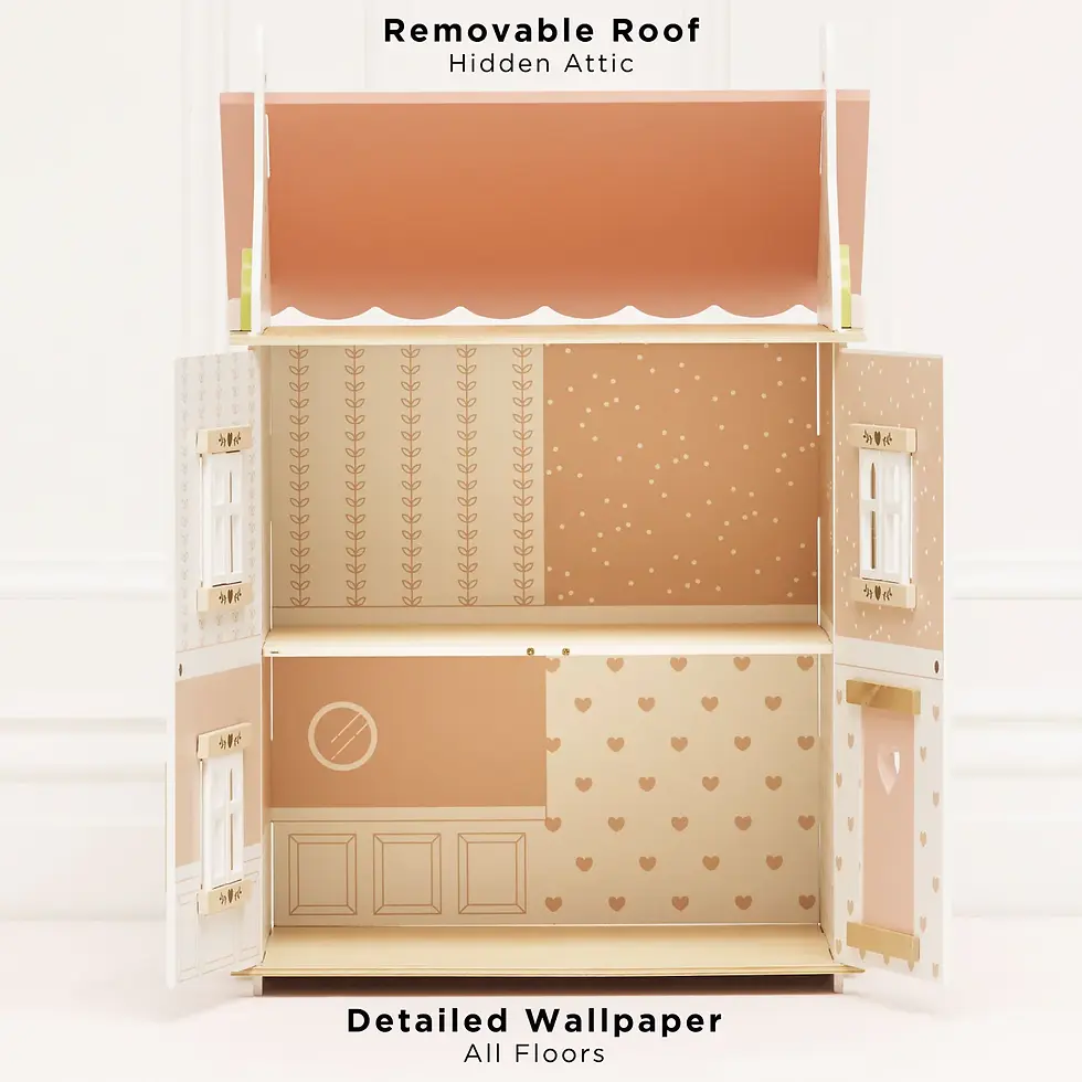Thumbnail: Le Toy Van Roseheart Wooden Dolls House