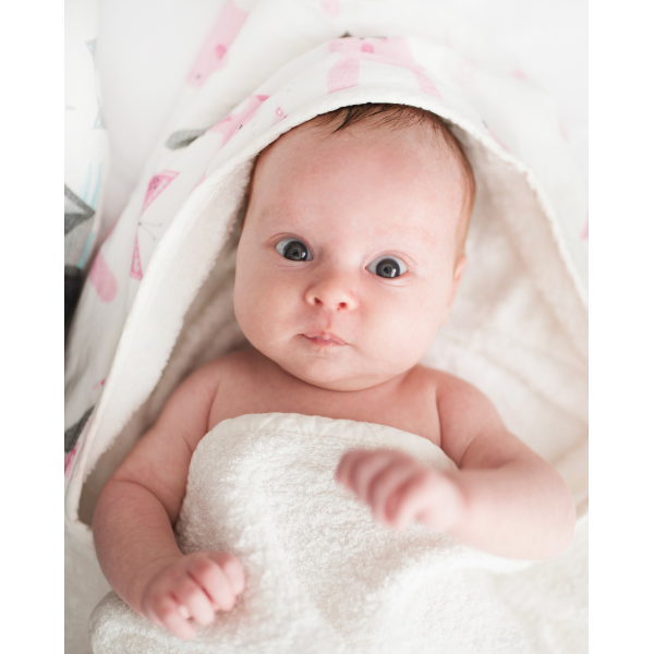 Thumbnail: Maylily Bamboo Hooded Towel - Stones Taupe/Beige