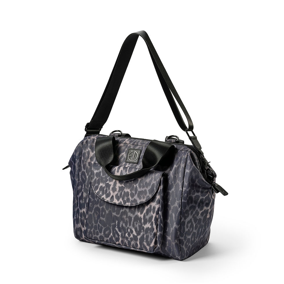 Thumbnail: Elodie Changing Bag Wide Frame - Le Leopard