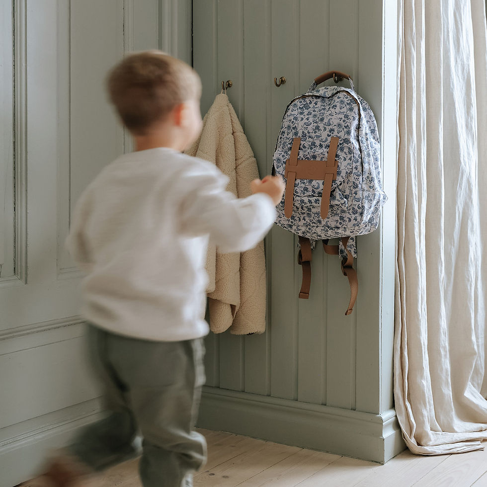 Thumbnail: Elodie BackPack MIDI - Garden Leo Toile