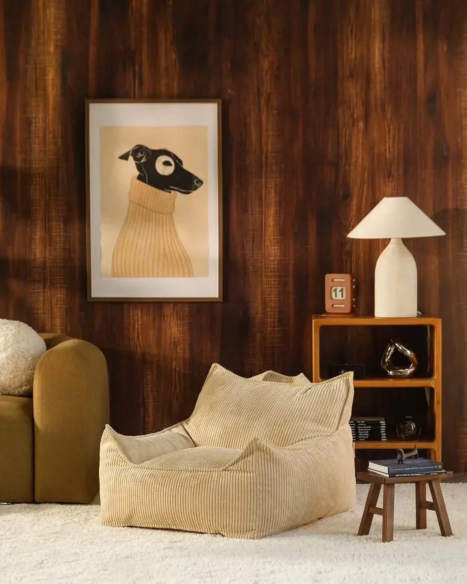 Thumbnail: Wigiwama Teen Brown Sugar Club Chair