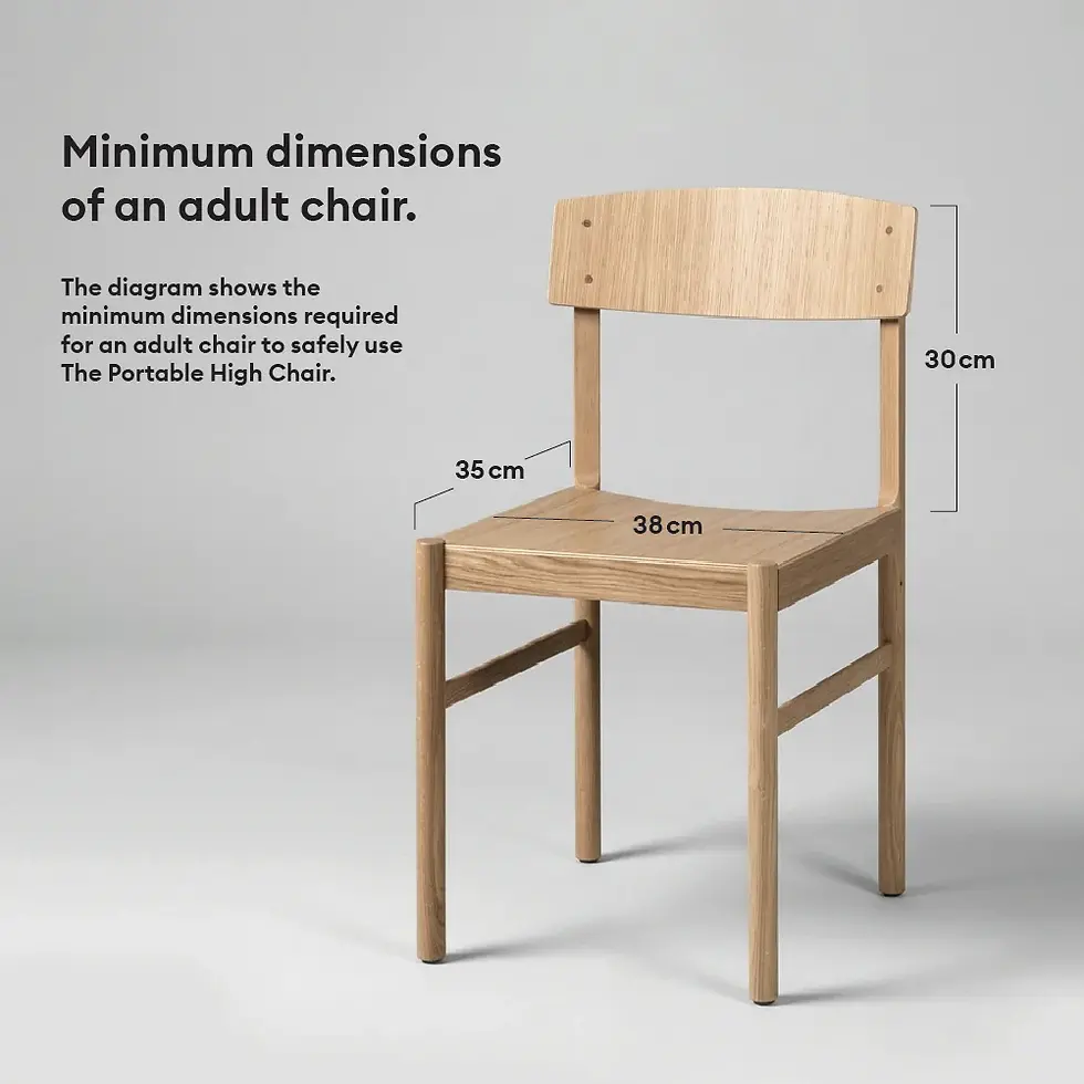 Thumbnail: Hannie The Portable High Chair - Sage Green