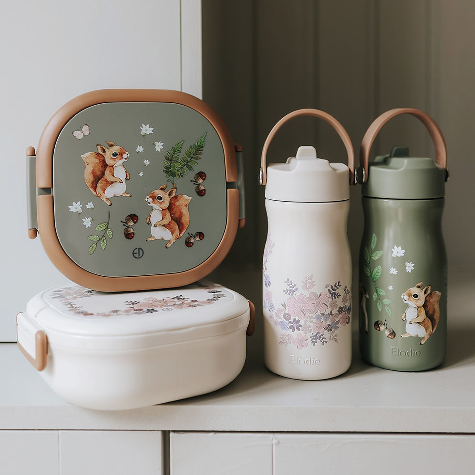 Thumbnail: Elodie Lunch Box - Blue Garden