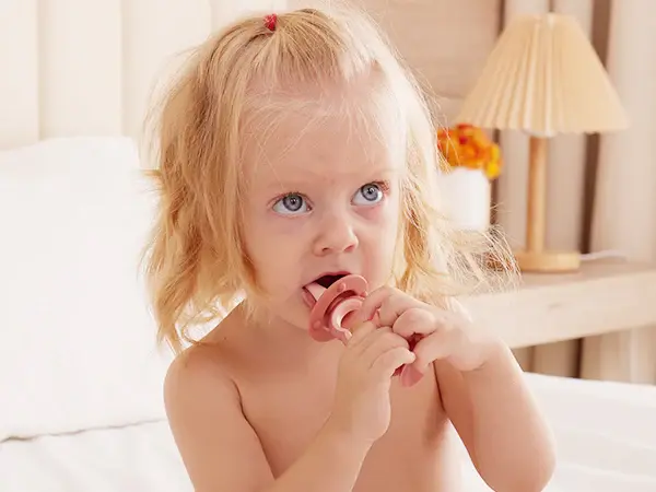 Thumbnail: Momcozy Oral Care Baby Toothbrush Pink