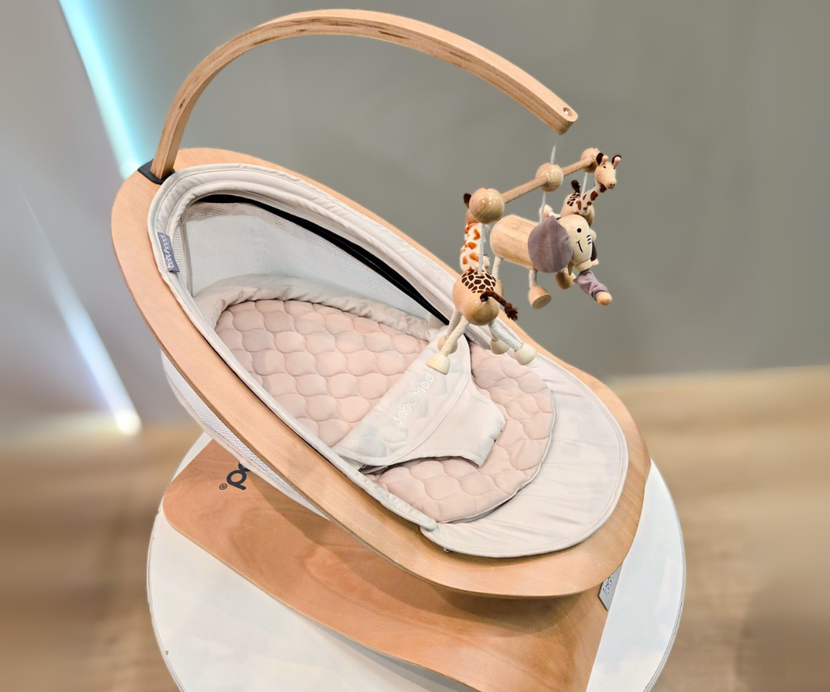 Babyhood Petal Swing – Ivory