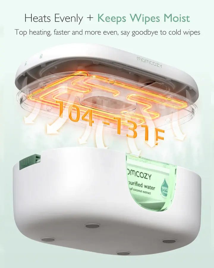 Thumbnail: Momcozy Large Capacity Baby Wipe Warmer