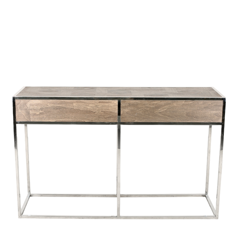 Thumbnail: Jorge Console Table Brown / Silver