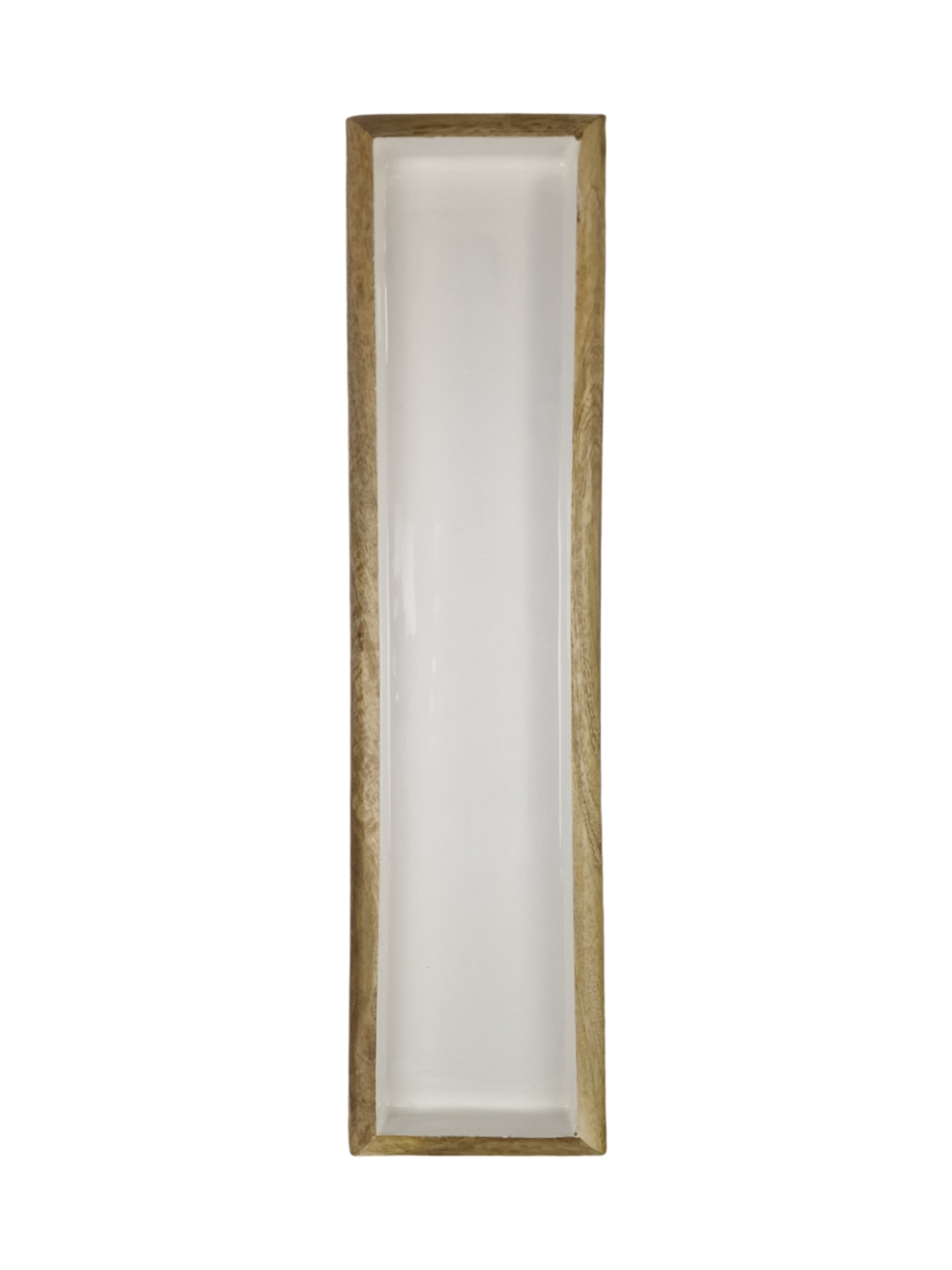 Handcrafted Rectangular Wooden Tray, 50cm