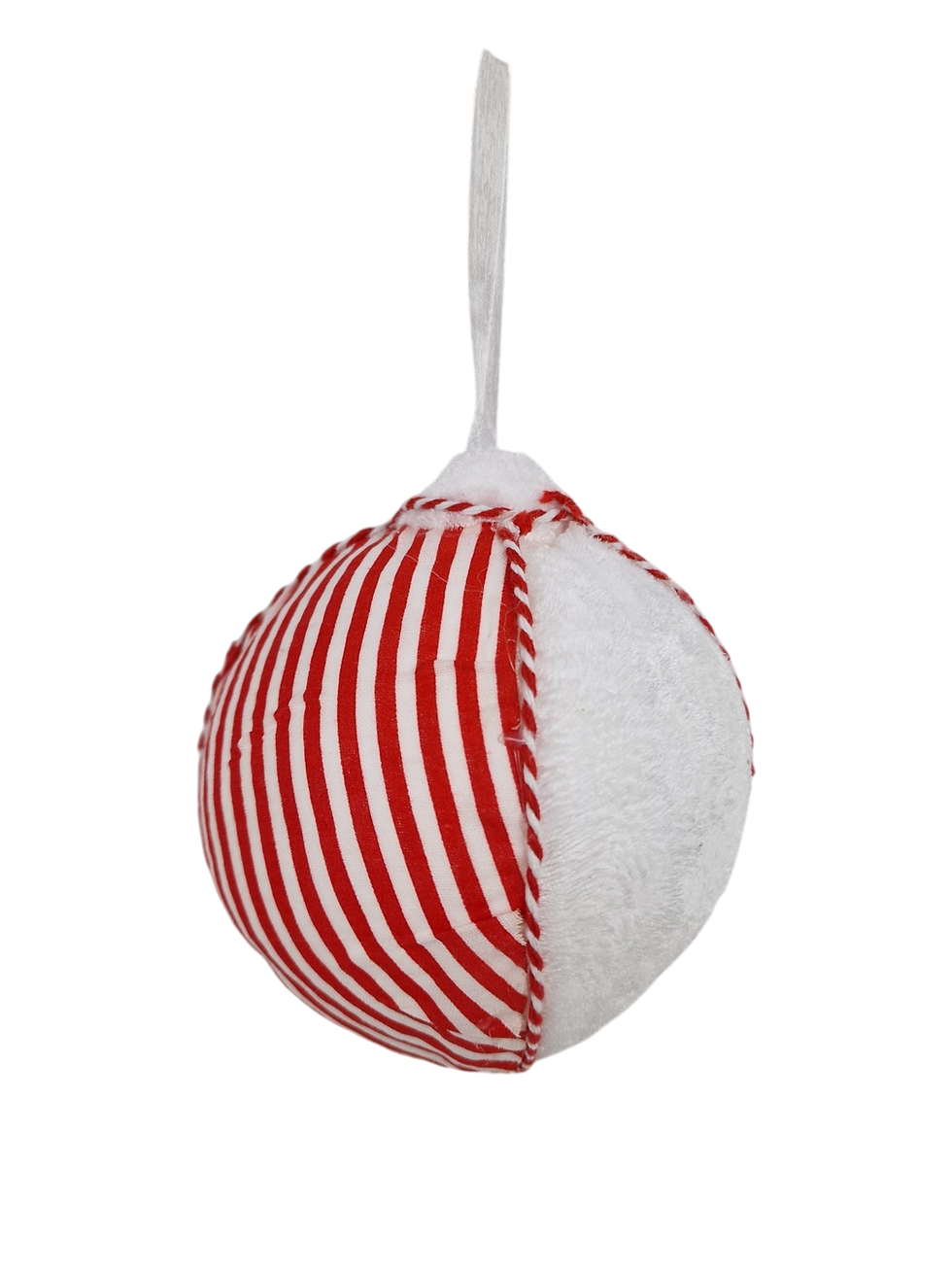 Thumbnail: Candy Cane Lane Round Bauble Hanging Decoration