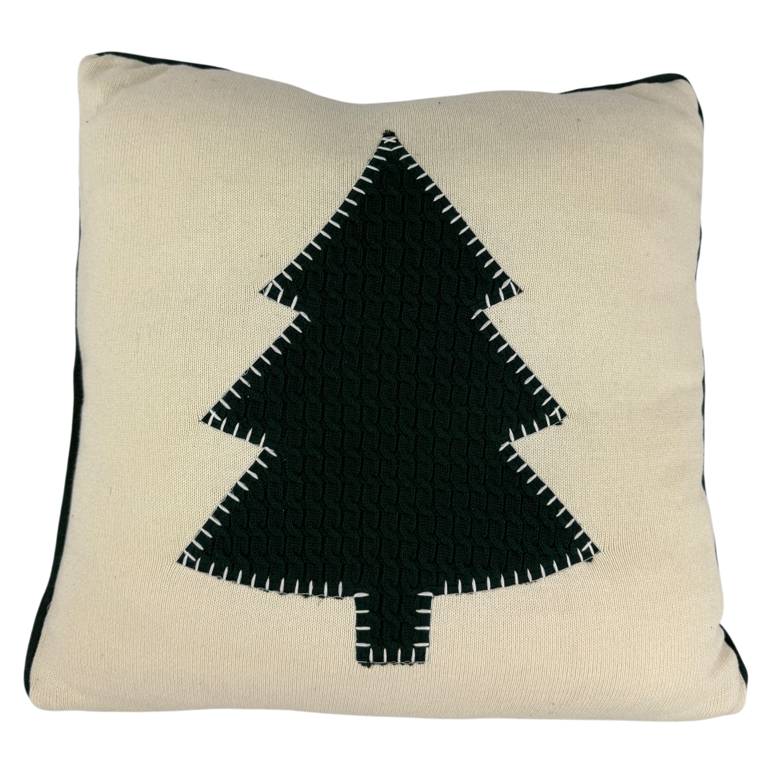 Green Christmas Tree Cushion