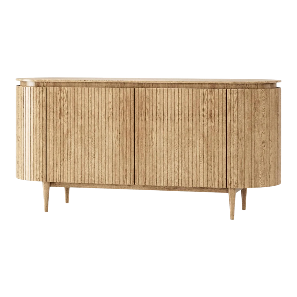 Thumbnail: Malmo Four-Door Sideboard – Natural Oak